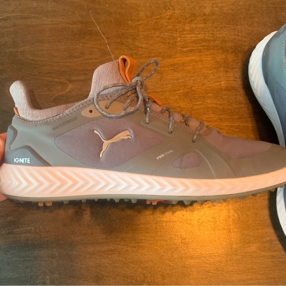 PUMA IGNITE PWRADAPT  waterproof golf shoe - size 9 -